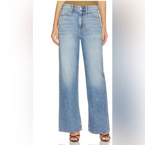 Rag and Bone Logan mid-rise wide leg in color Aubrey.